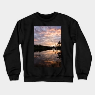 Colourful Midnight Waters Crewneck Sweatshirt